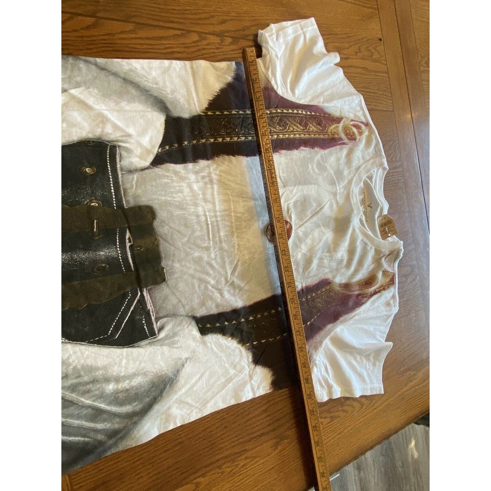 American Eagle Classic Fit Christmas T Shirt Santa Beard New NWT Sz M Holiday - Picture 5 of 6